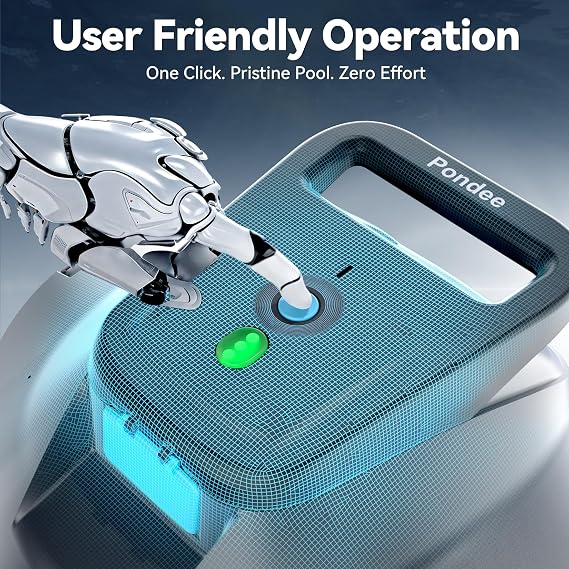 X1 Robotic Pool Vacuum, Cordless Pool Cleaner