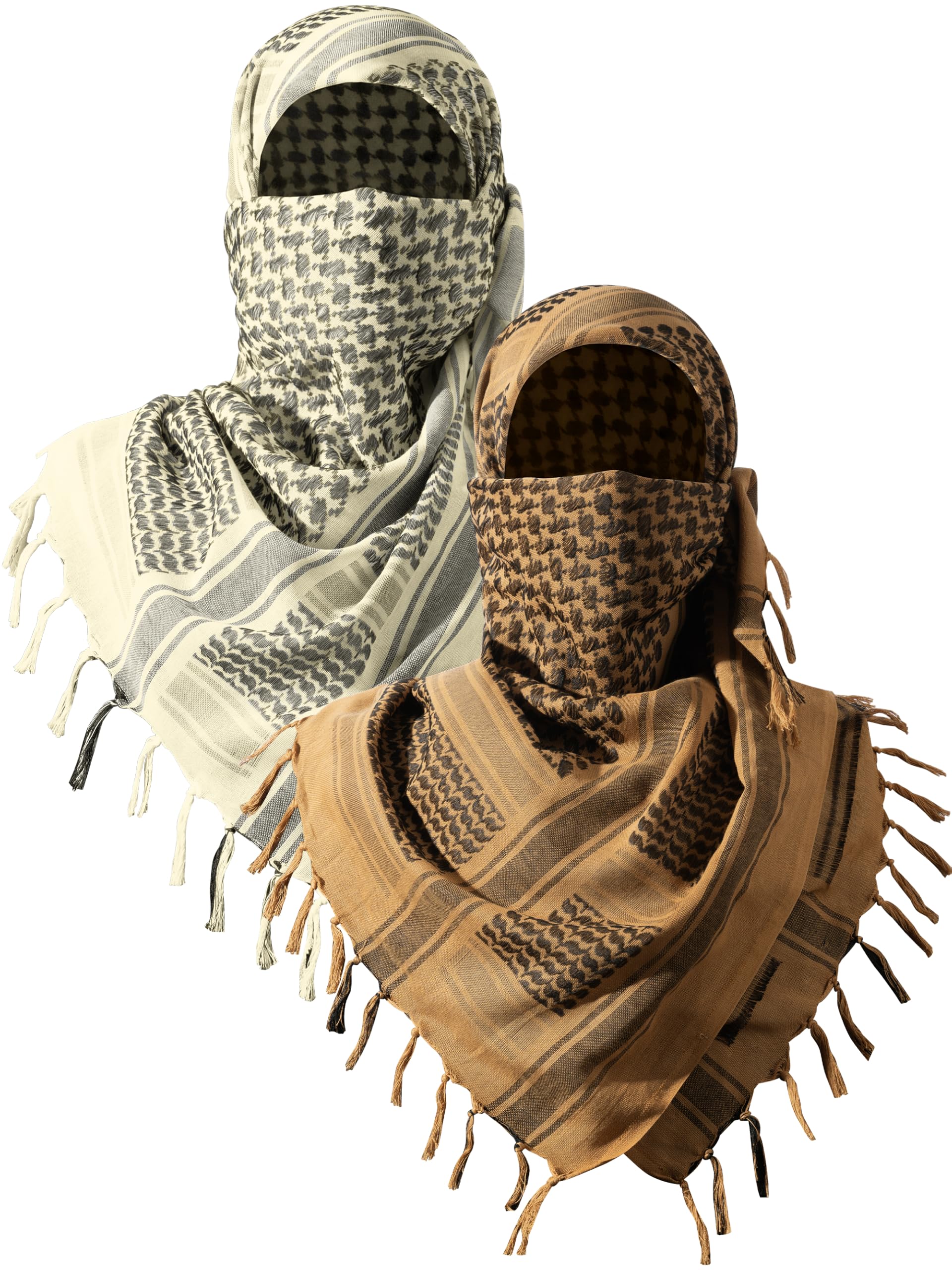 FREE SOLDIER Shemagh Keffiyeh Scarf for Men