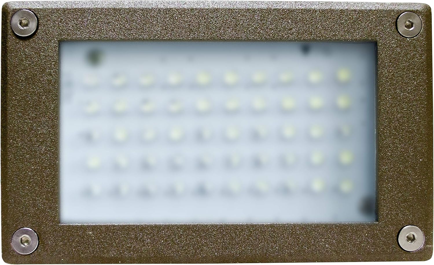 LV-LED650-BZ Step Light Cover, 48 LEDs 5W 12V, White Finish