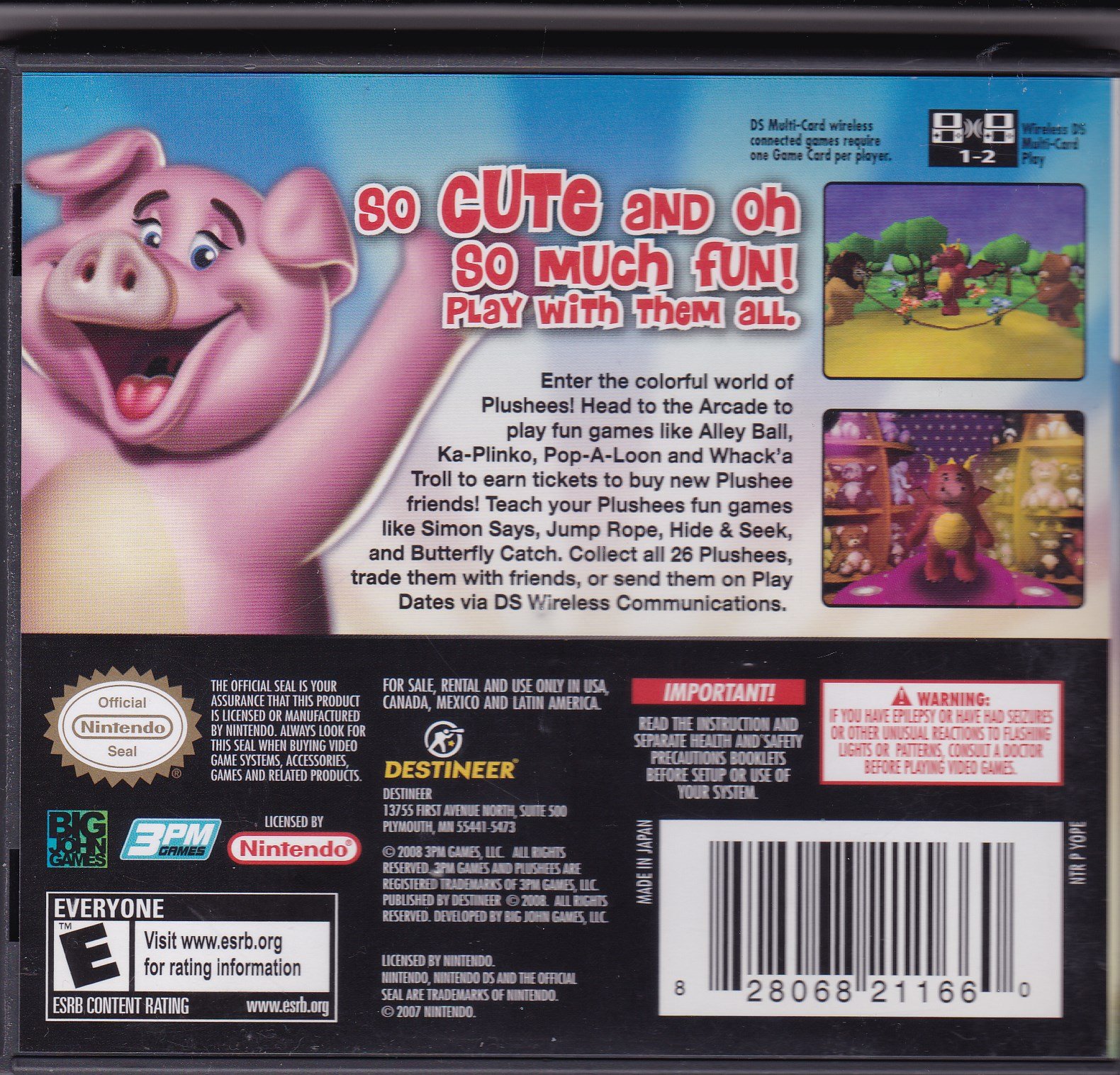 Amazon.com: Plushees - Nintendo DS : Video Games