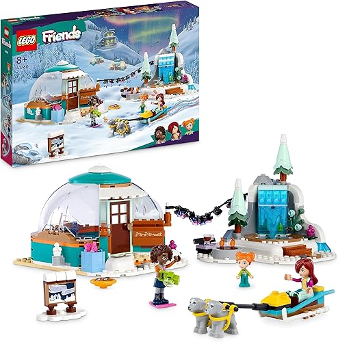 LEGO Friends Ferien im Iglu mit Camping-Zelt 41760 — priekinis vaizdas