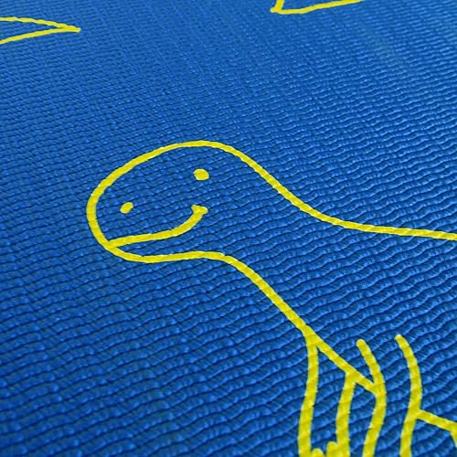 Miniatura 4 de Merrithew Esterilla de yoga y ejercicio para niños, Dinoland (azul)