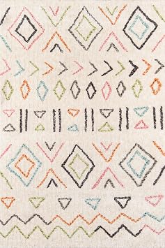 Novogratz by Momeni Bungalow Collection Area Rug, 9 X 12, Ivory