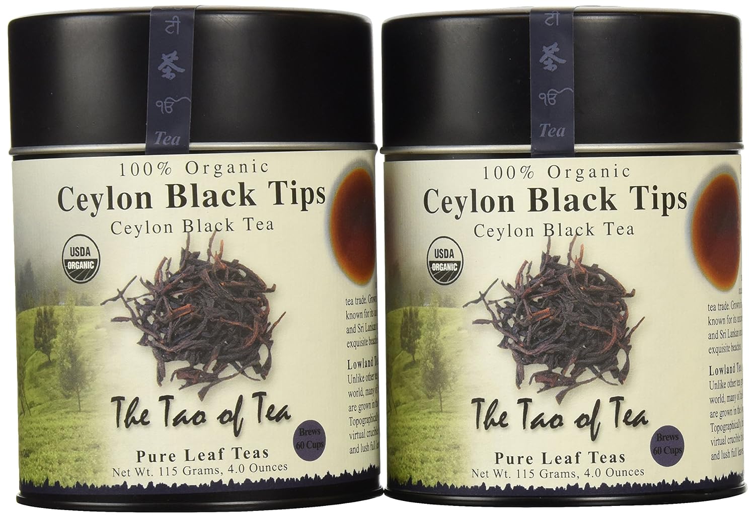 The Tao of Tea, English Breakfast Black Tea, Loose Leaf, 3.5-Ounce Tins (Pack of 3)