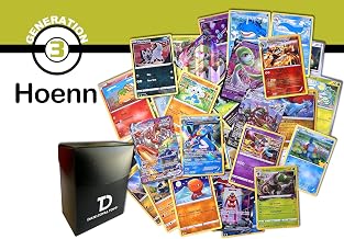Hoenn Generation 3 Pokémon Compatible TCG Random Assortment Bundle || Guaranteed Ultra Rare + 20 Random Cards + Dan123yal Deck Box