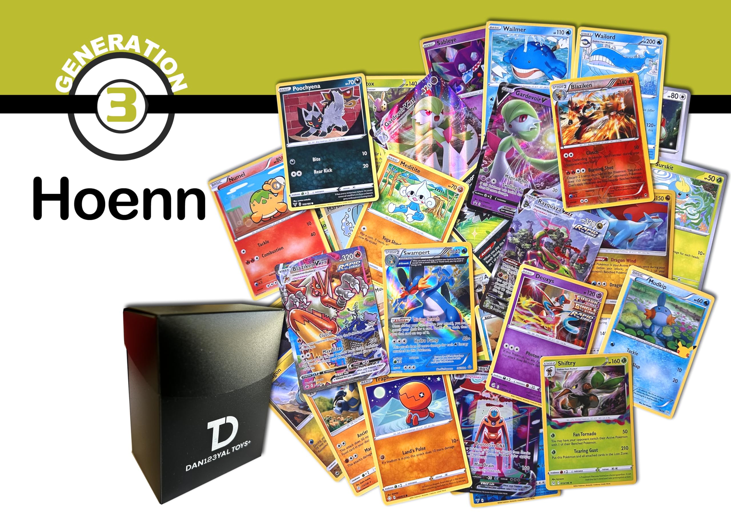 【ぱんだまん】ポケモンカード3点セット Amazon.com: Hoenn Generation 3 Pokémon Compatible TCG Random