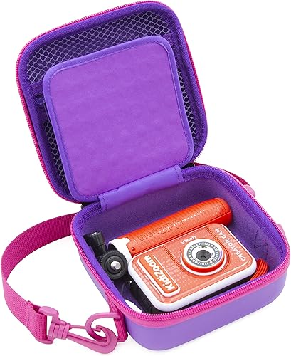 CASEMATIX Funda para cámara compatible con cámara VTech Kidizoom Creator Cam o para Anchioopara cámara de impresión instantánea ESOXOFFORE, incluye