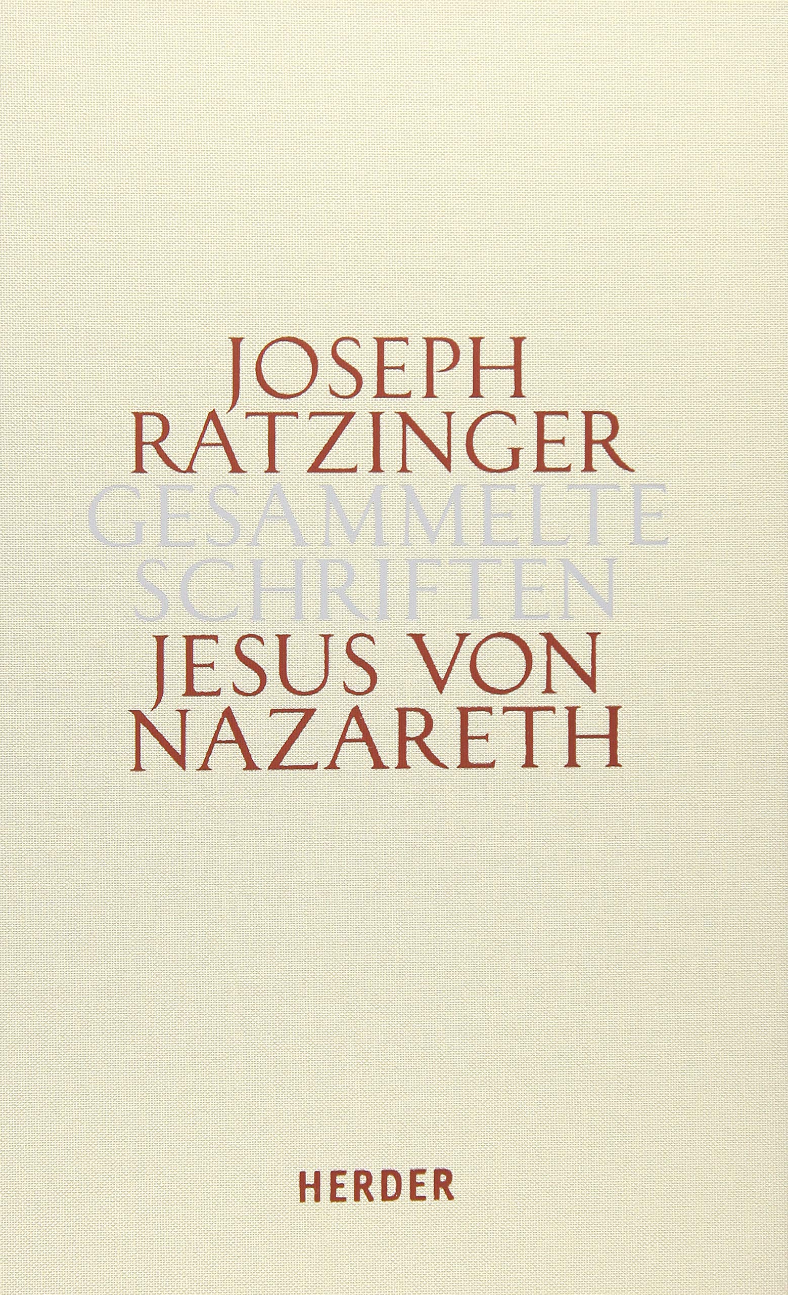 Gesammelte Schriften 6/1. Jesus von Nazareth: Beiträge zur Christologie. Erster Teilband