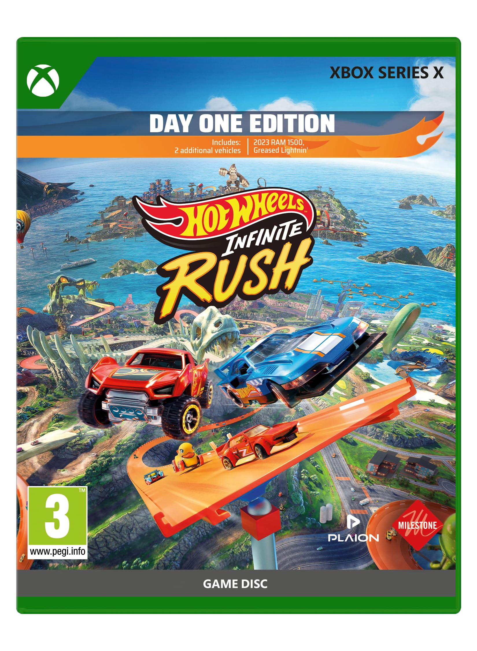 Hot Wheels Infinite Rush - Power & Pace Pack Edition (Xbox Series X) (Exclusive to Amazon.co.uk)