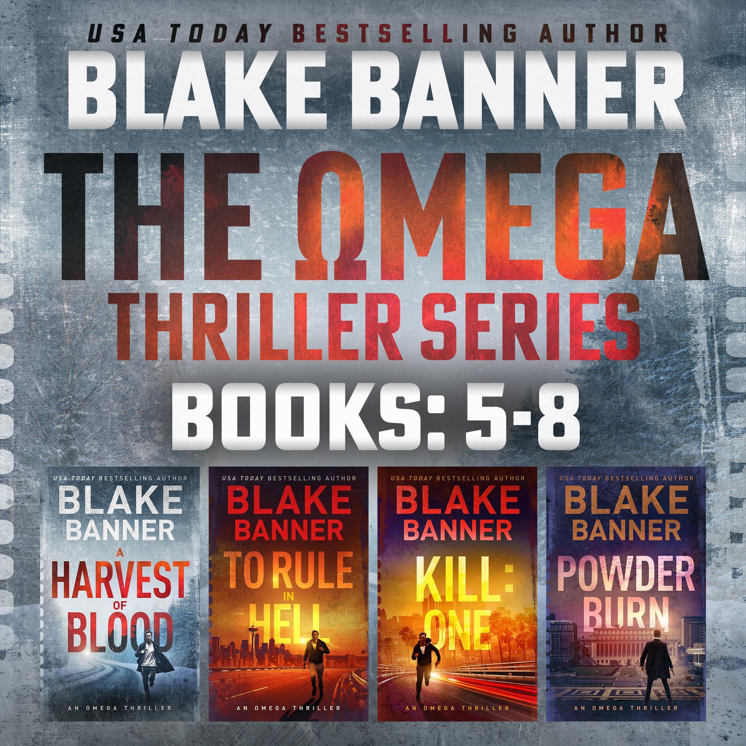 Cover art for The Omega Series, Books 5-8