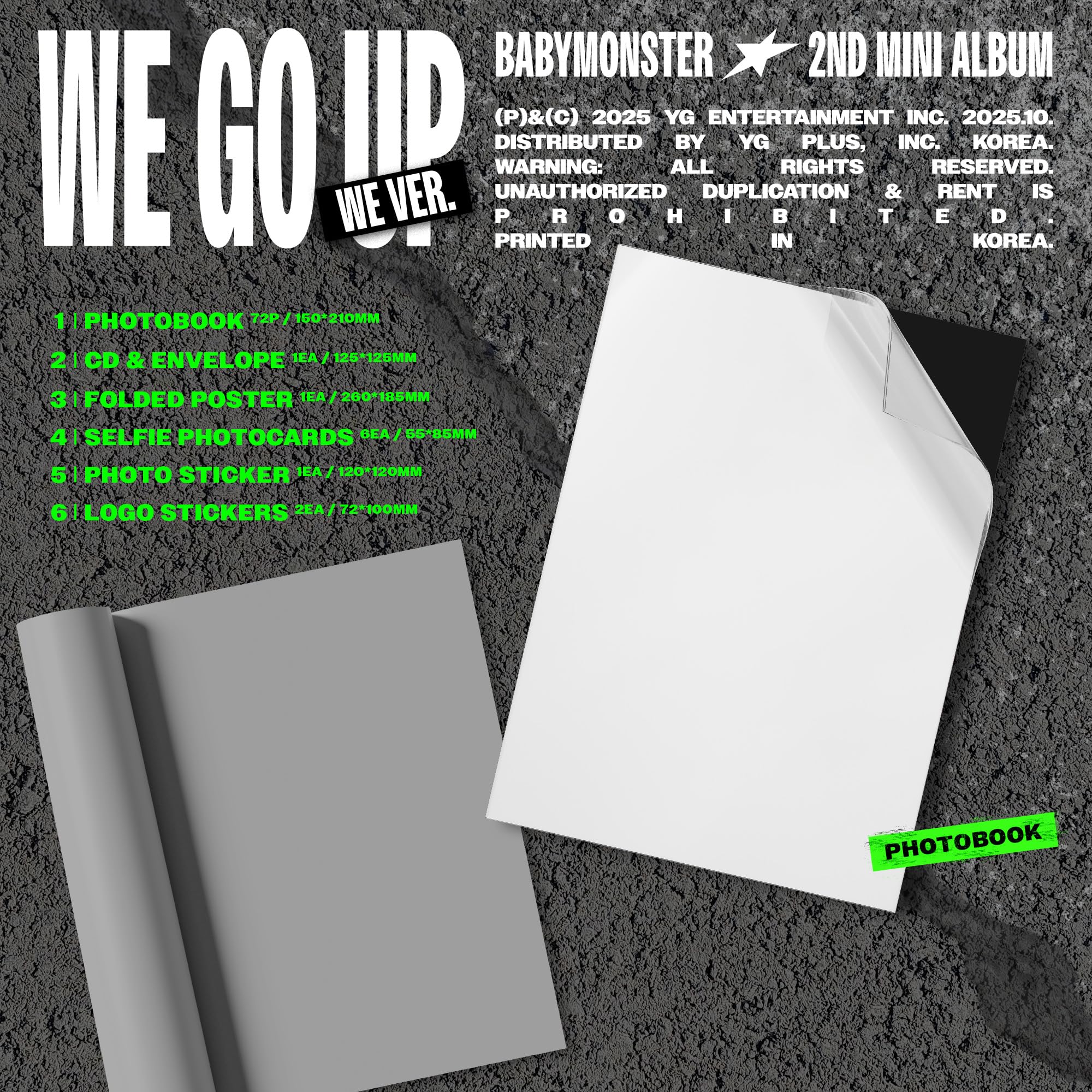 [WE GO UP] PHOTOBOOK - version A