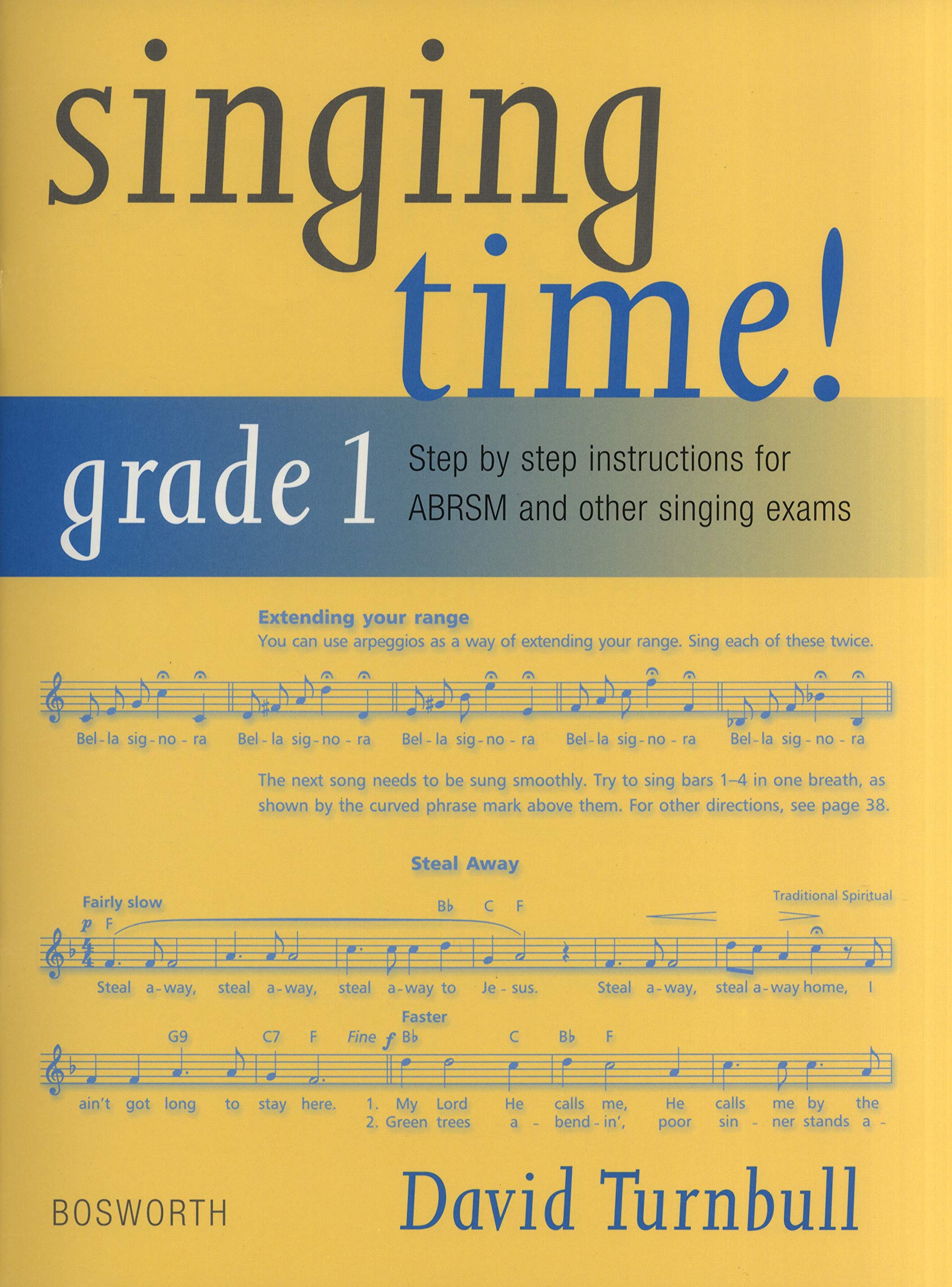 Singing Time! Grade 2 David Turnbull - ABRSM Singing Exams Tutor Book
