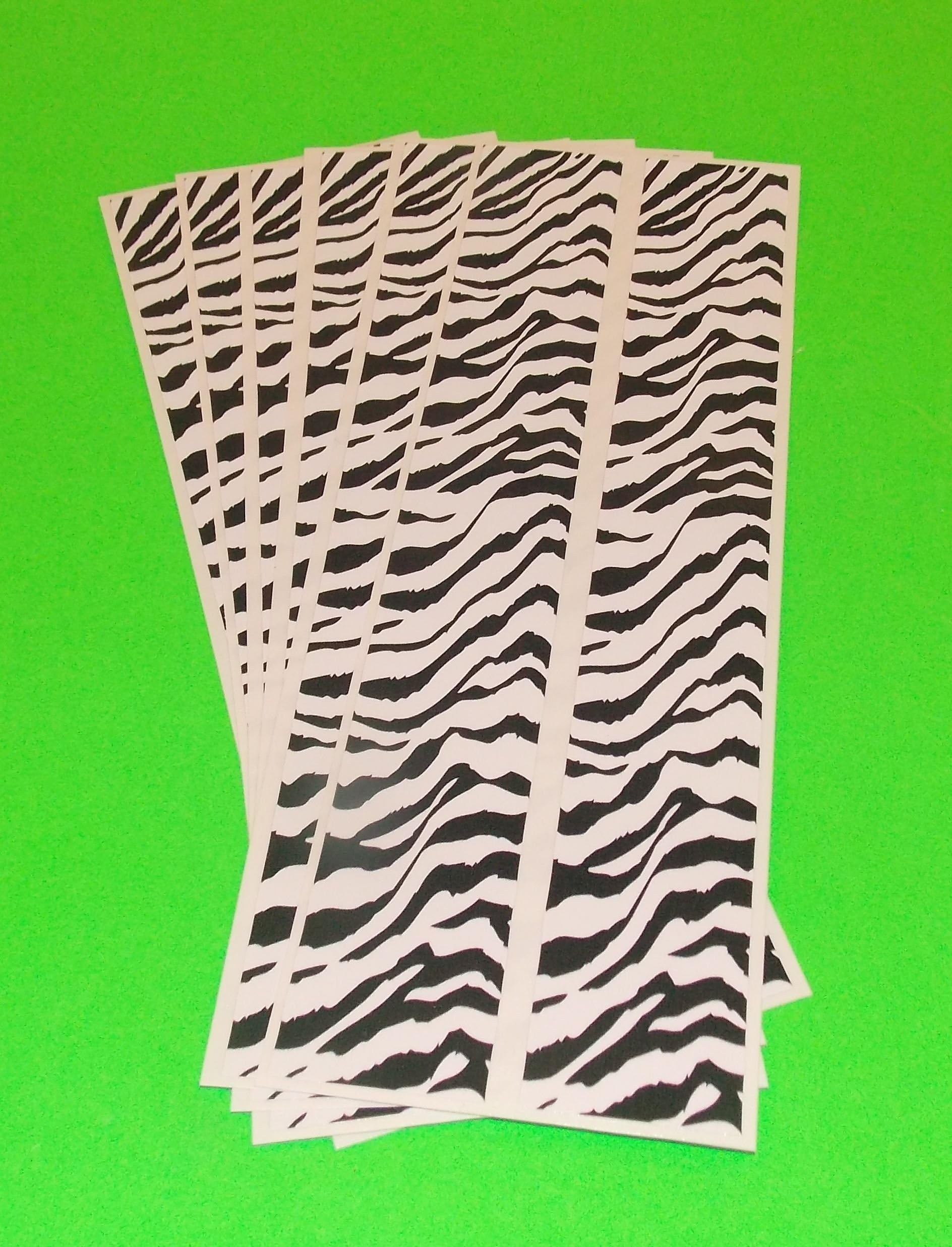 Pathfinder Carbon Arrow Wraps 7" White Tiger Pkg/12