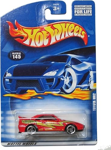 HOT WHEELS COLECTOR NO 145 TOYOTA MR2 VEHÍCULO FUNDIDO A PRESIÓN
