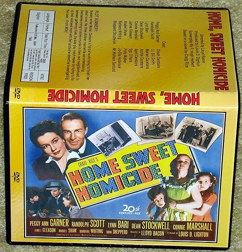 HOME SWEET HOMICIDE - DVD - Peggy Ann Garner, Randolph Scott