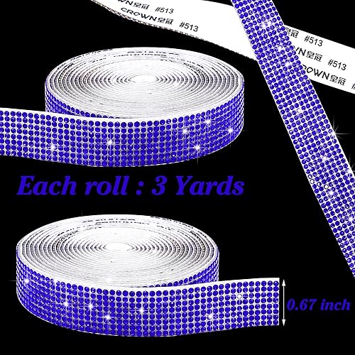 Miniatura 46 de Tiras autoadhesivas de diamantes de imitación de cristal para manualidades con diamantes de imitación de 0.079 pulgadas (0.079 in) para Champán