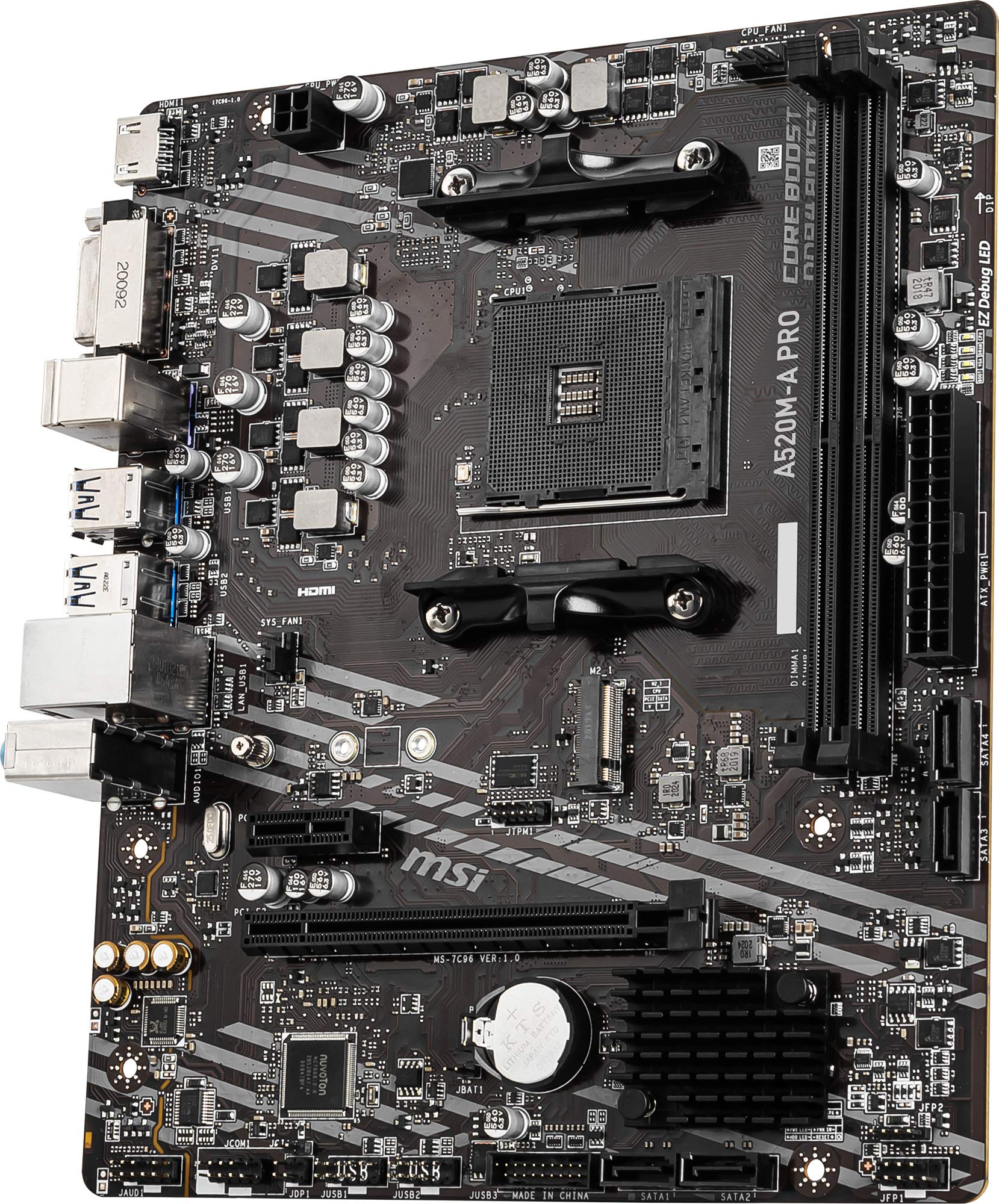 MSI Motherboard A520M-A PRO [Ryzen 5000 Series (AM4) Compatible