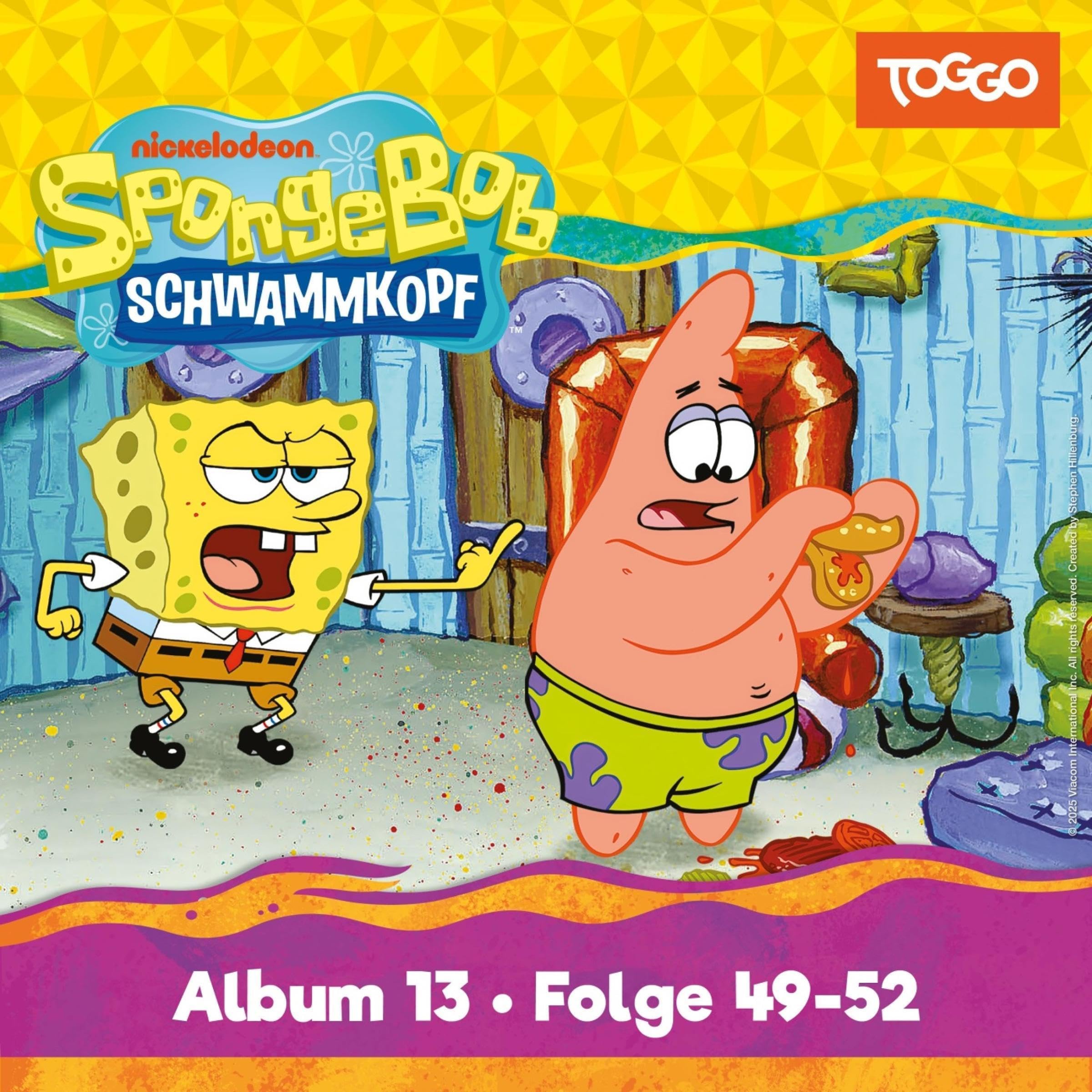 Cover art for SpongeBob Schwammkopf 13. Das Original-Hörspiel zur TV-Serie