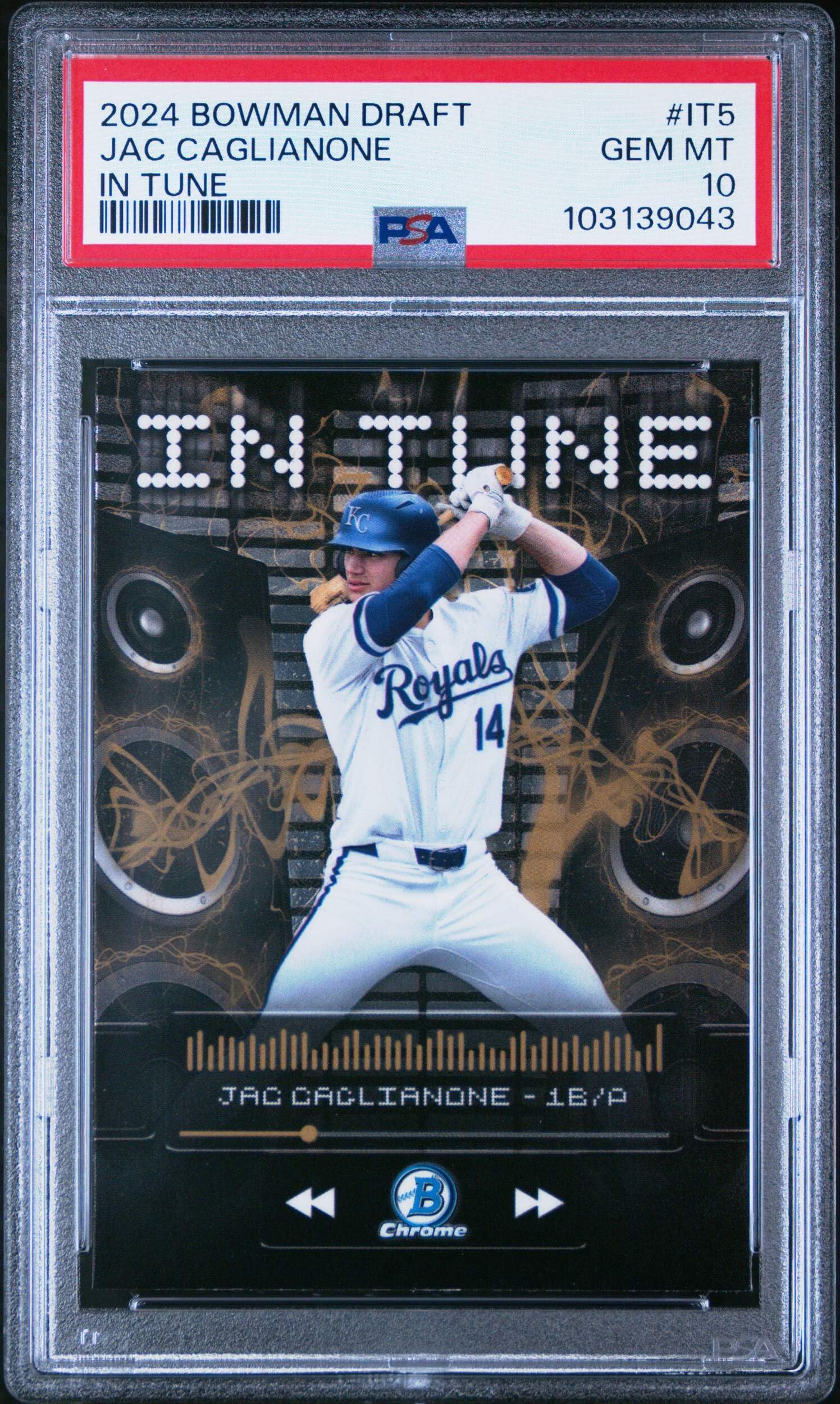 Amazon.com: Graded 2024 Topps Bowman Draft Jac Caglianone