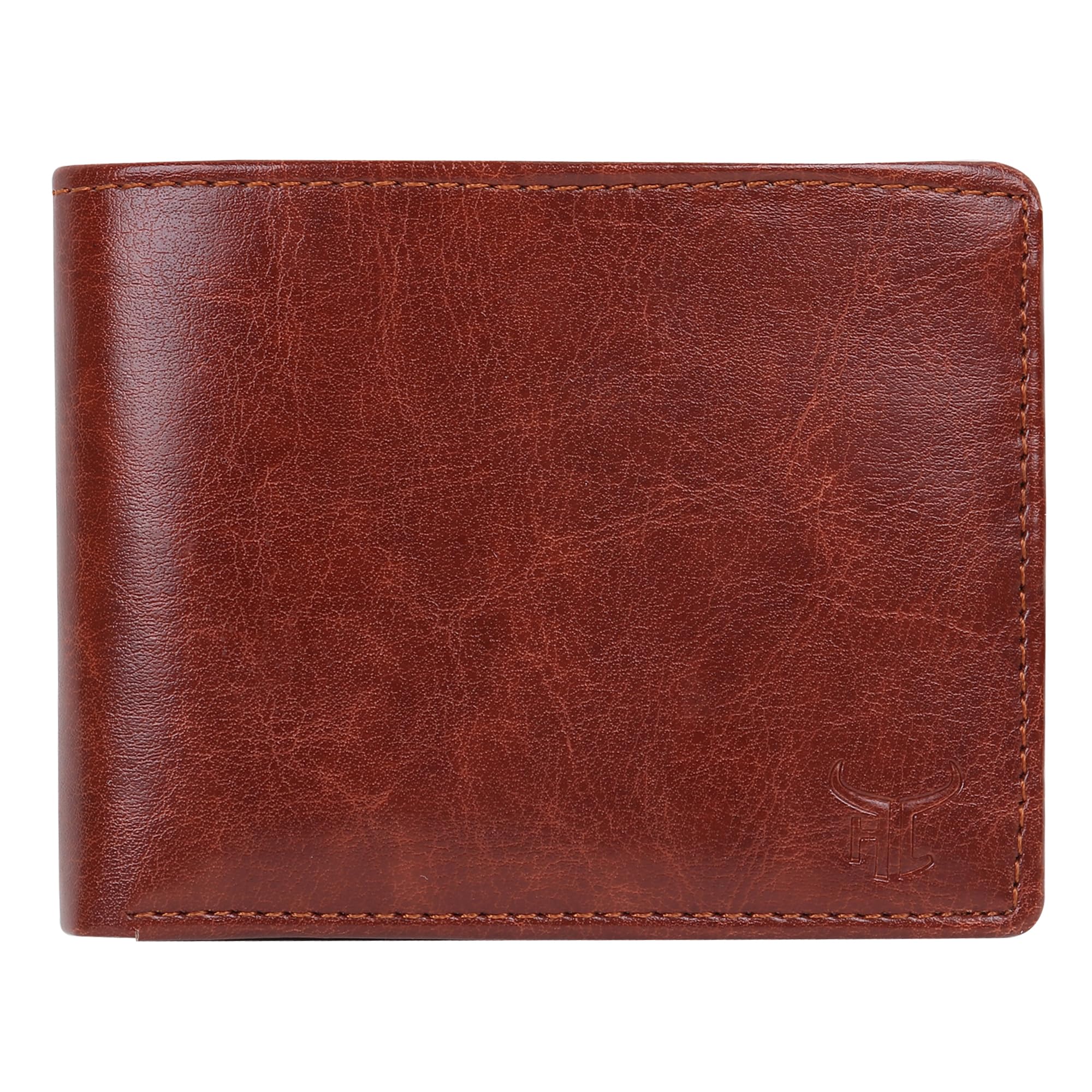 Premium & Exclusive PU Leather Wallet for Men I Slim & Compact Wallet I 7 Card Slots I 2 Currency Slots | 1 Coins Slots (D.Brown)-image-15