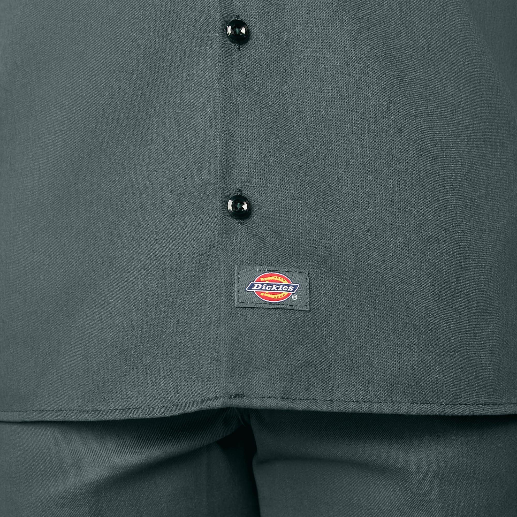 Dickies Long Sleeve Work Shirt Chemise à Bouton Bas, Opaque Homme