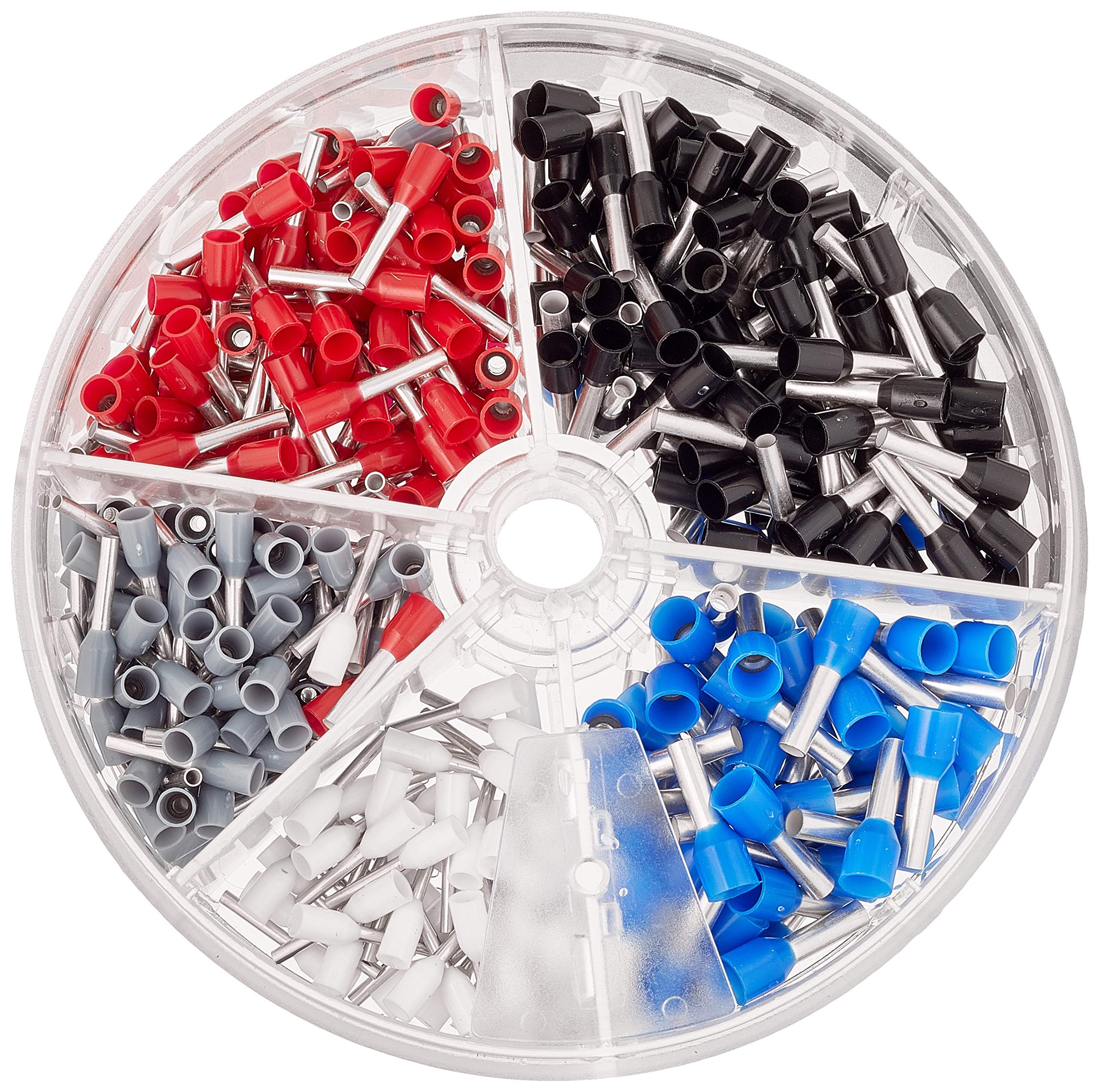 ニュースキン4点セット KNIPEX Assortment Boxes, with 450 Insulated Wire Ferrules, 0.5-2.5