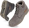 Mens Hiking Boots Casual Chukka Boots Waterproof Work Ankle Boots for Men Size 8-14