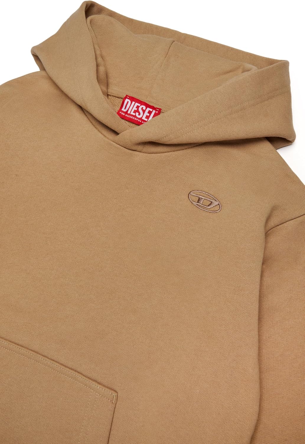 Diesel Boys' Sweatshirt With Maxi Oval D Logo
