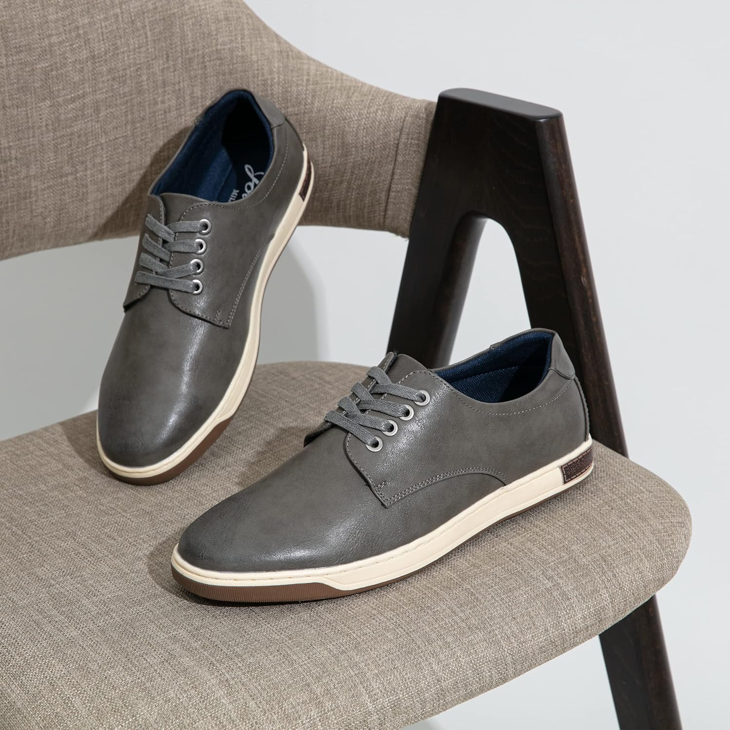 Jousen Men's Fashion Sneakers Casual Shoes for Men Dress Sneakers Oxfords Shoes - Image 7