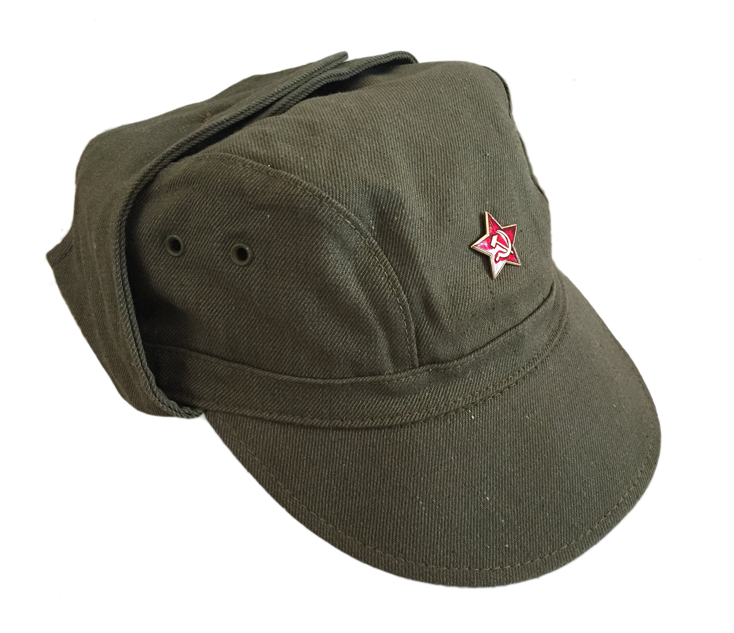 Genuine USSR Soviet Russian Army Afghanistan War Military Uniform Tactical Baseball Cap Hat Fishing Hiking Red Star Badge