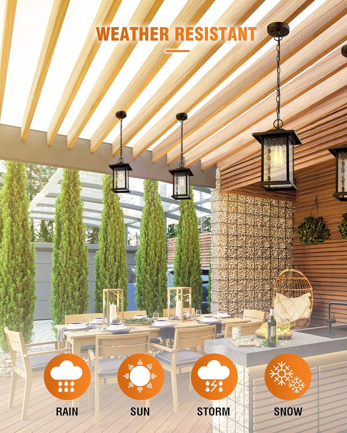 Review Product Beionxii Outdoor Pendant Lights for Porch, One Light Exterior Hanging Lantern, Sand Textured Black Cast Aluminum with Water Glass (8W x 13.5H) - A272H-1PK Get Special Price Beionxii Outdoor Pendant Lights for Porch, One Light Exterior Hanging Lantern, Sand Textured Black Cast Aluminum with Water Glass (8W x 13.5H) - A272H-1PK