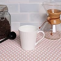 Vista 94 de Con-Tact Brand Grip Prints Shelf Liner, Non-Adhesive Durable Liners, Slip-Resistant Drawer and Cabinet Covering, 18" x 4', Dottie Grey, Pack of 1