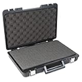 True Position Tools - Universal Hard Carrying Case with Premium Kaizen Pick and Pluck Foam - Protects Electronics, Tools, Cameras and Testing Equipment, 17 x 12 x 3 In.