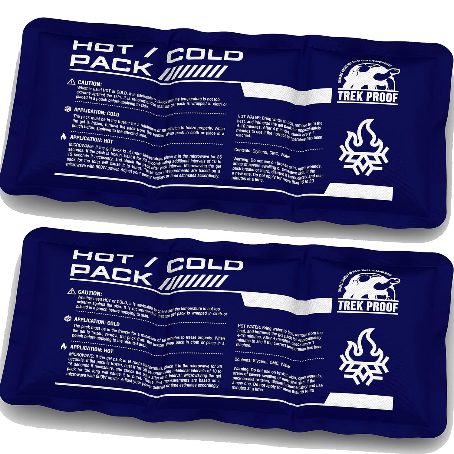Flexible Ice Pack for Pain Relief - Reusable Gel Pack for Knee Shoulder Ankle Back and More -