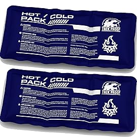 Flexible Ice Pack for Pain Relief - Reusable Gel Pack for Knee, Shoulder, Ankle, Back, and More - Bendable for Customized Comfort