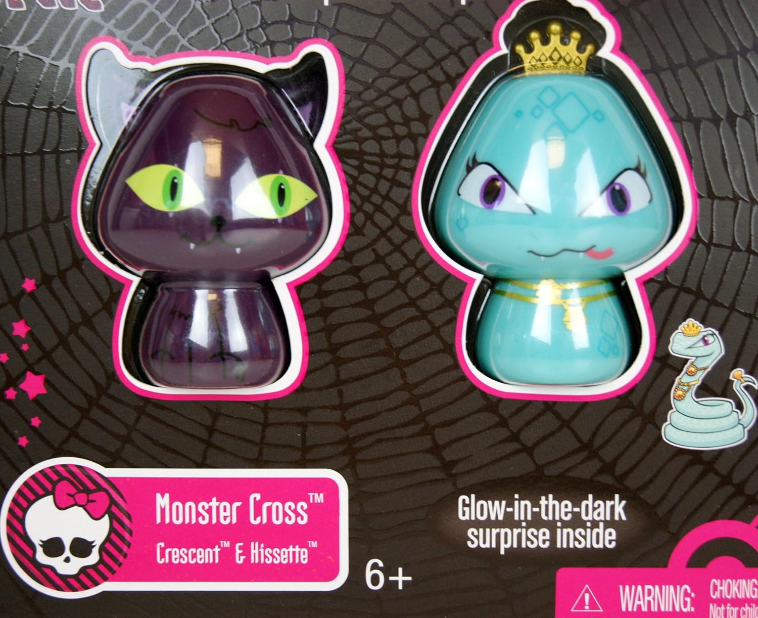 Monster High Monster Cross Mix Match Mini Figure 2Pack Crescent Hissette