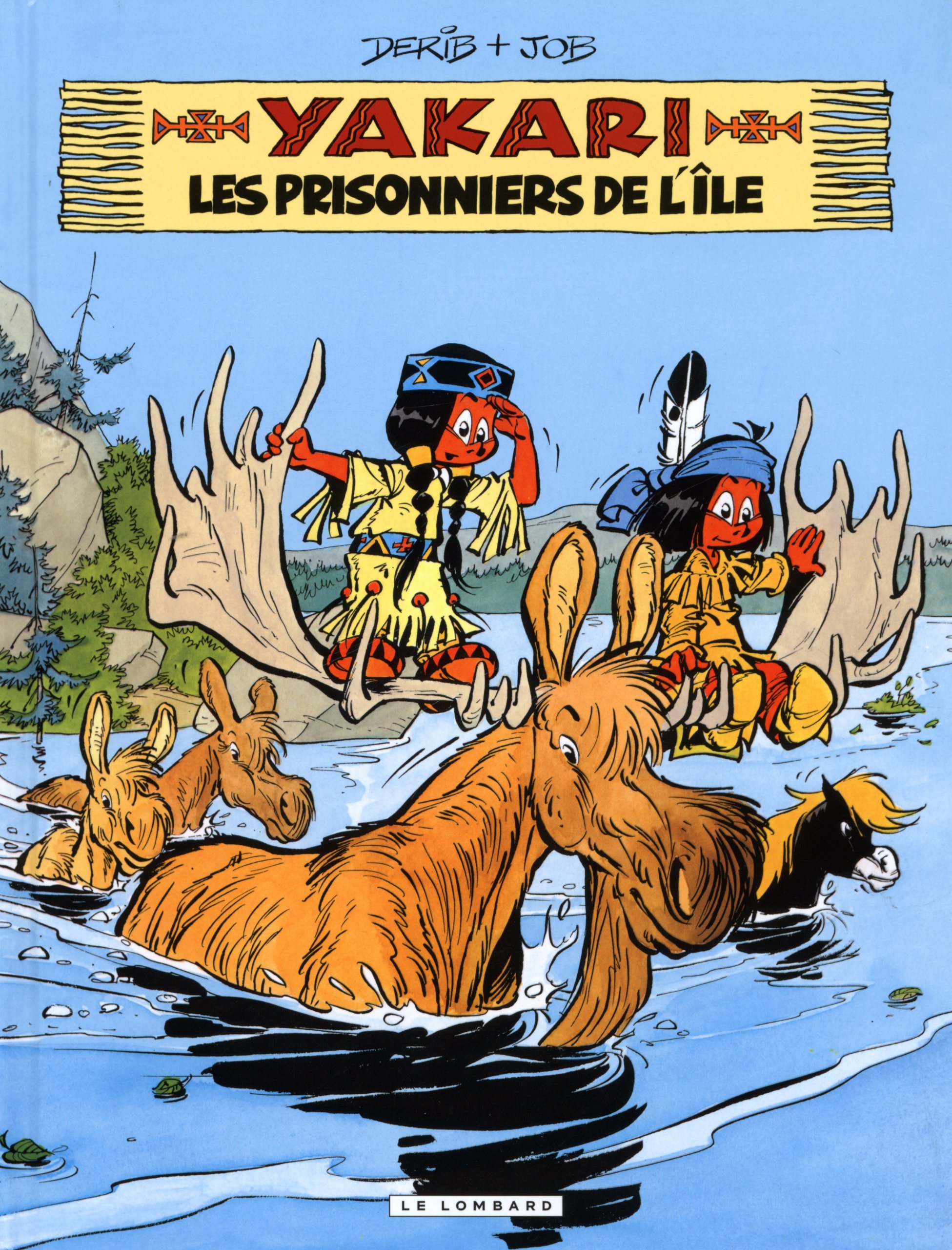 Yakari - Tome 9 - Les Prisonniers de l'île