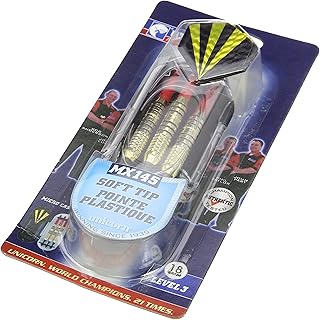 Unicorn Darts Set MX145 16 Gram Level 3 with Case (Soft Tip)