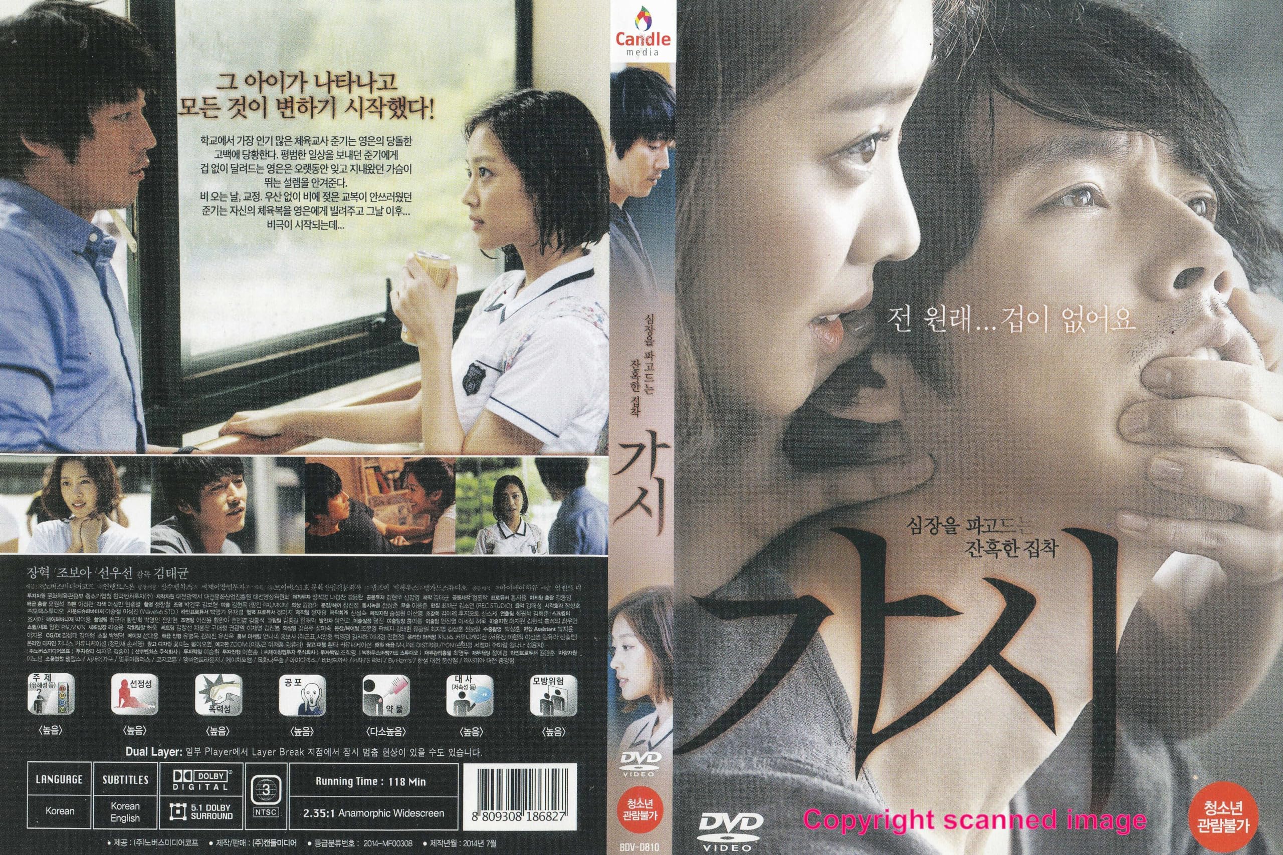 Innocent Thing (2013) Eng Sub 가시 by Jang Hyuk, Jo Bo-ah "R"Rating Best Korean Film / NEW DVD - NTSC, All Region (Registered Airmail)
