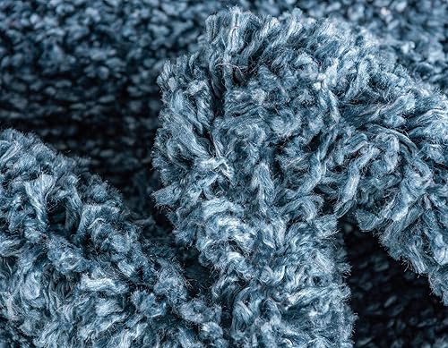 Miniatura 8 de Unique Loom Colección Davos Shag - Alfombra