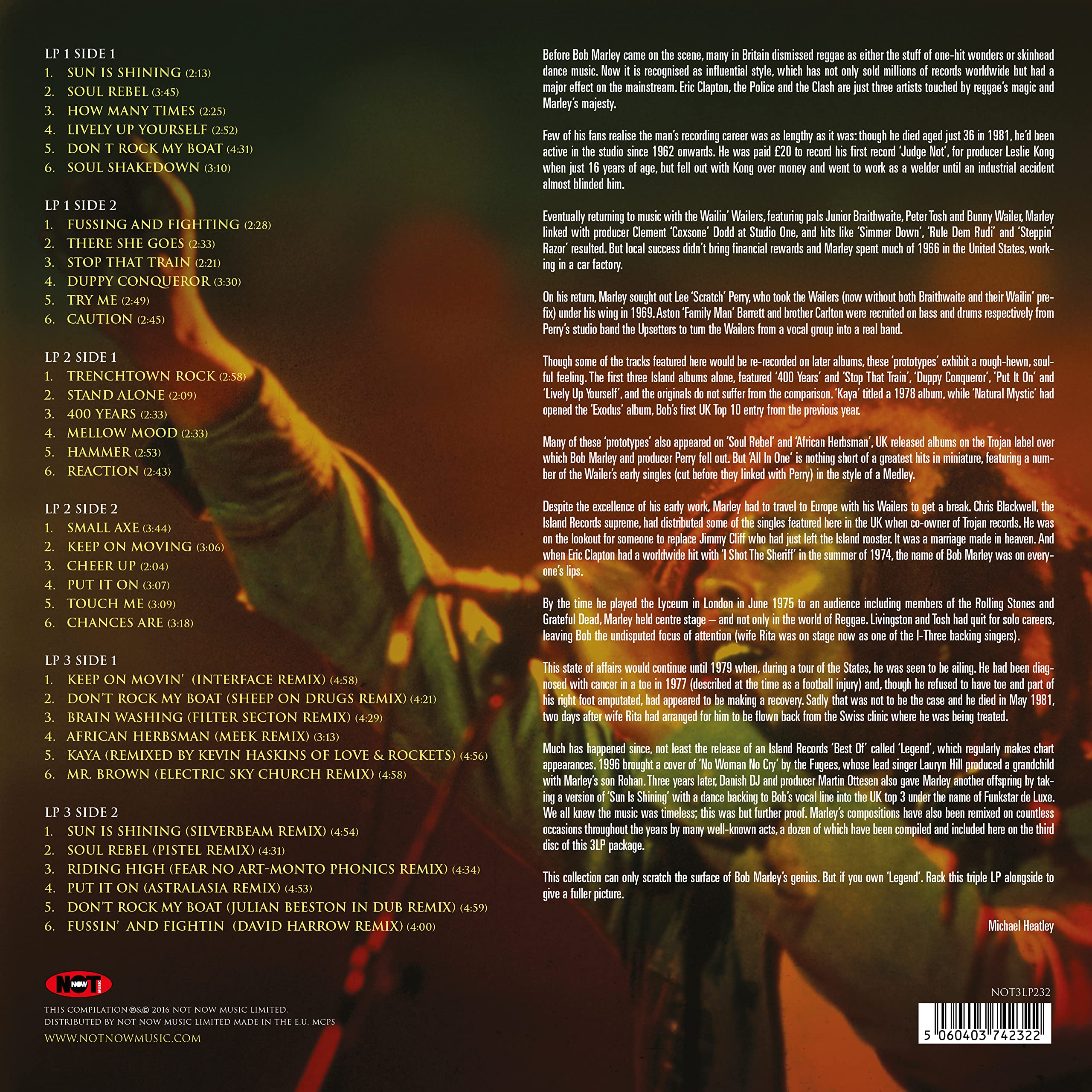 Sun Is Shining (Red Yellow & Green Vinyl)