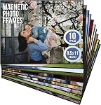 15 Pack 2.5x3.5 Magnetic Picture Frames for Refrigerator Wallet Sized - Small Picture Frames 2x3 for Fridge Magnetic Photo Sleeves Locker - Magnet Frame Magnet Photo Pockets Magnet Picture Holder