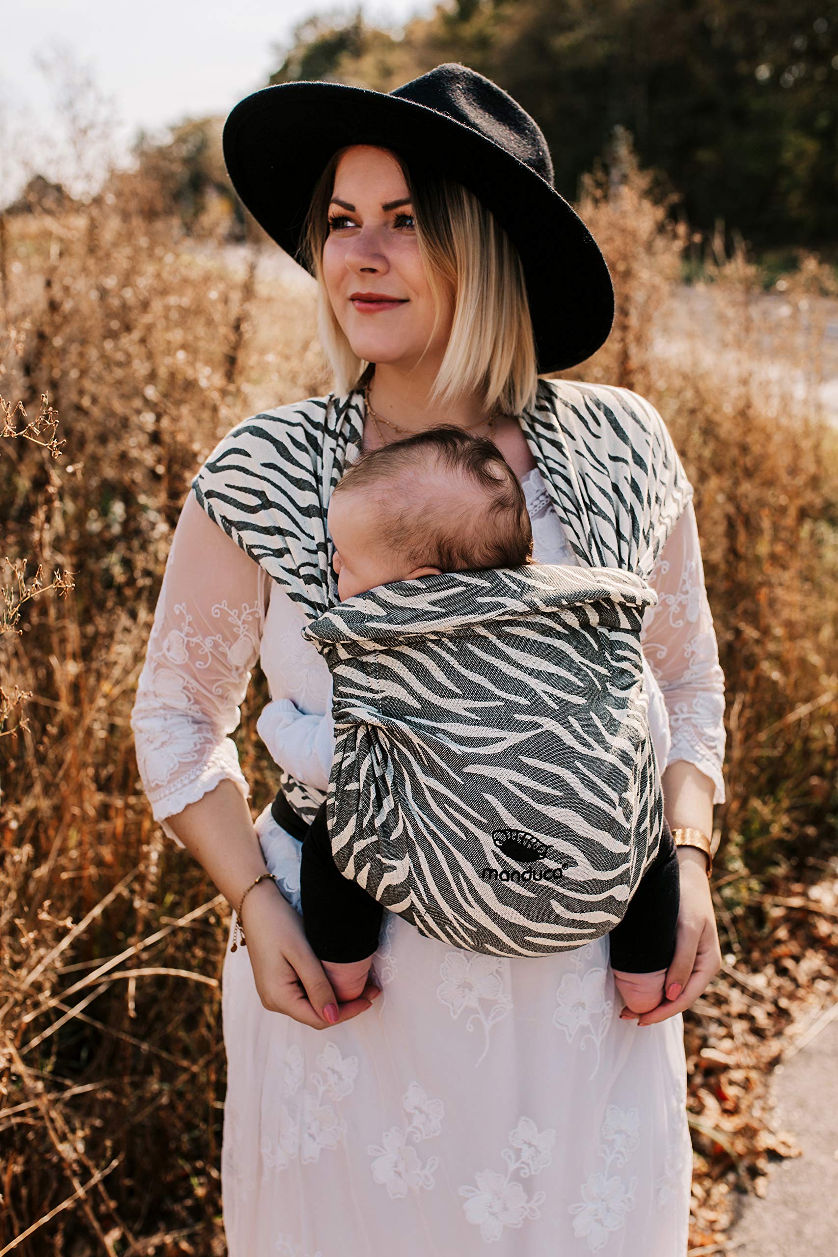Porte-Bébé Manduca Twist - Écharpe De Portage Léger - De La Naissance à 15 Kg - Gris-Menthe