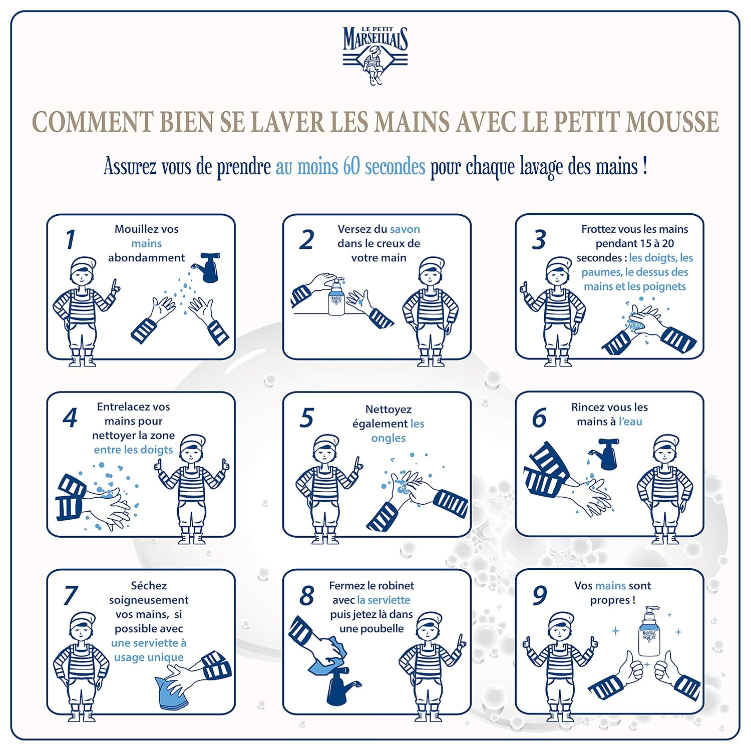 Le Petit Marseillais Liquid Hand Soap - Le Pur Savon Liquid Marseille Soap 10oz - Image 3