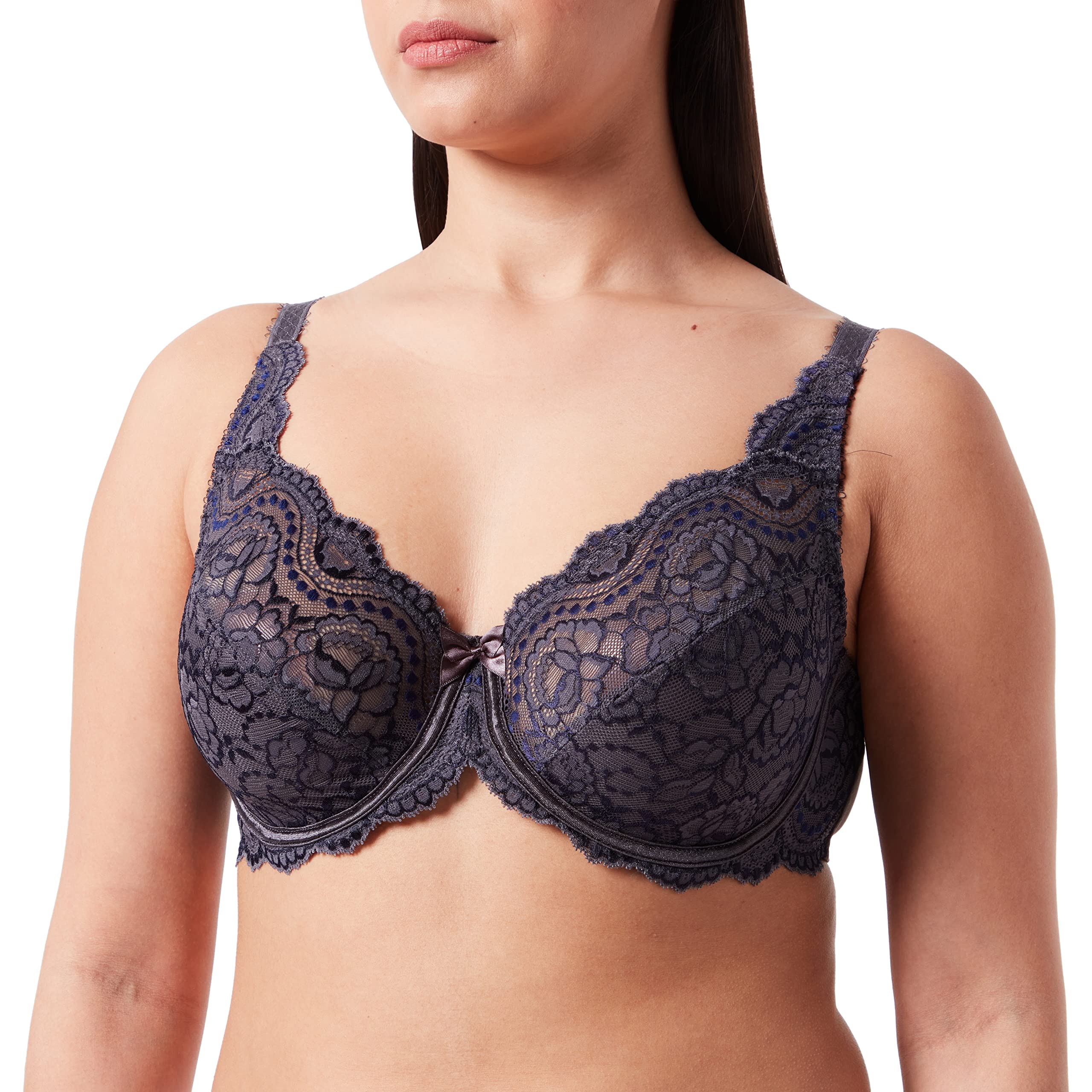 Soutien-gorge avec armatures Playtex Flower Elegance 75C gris