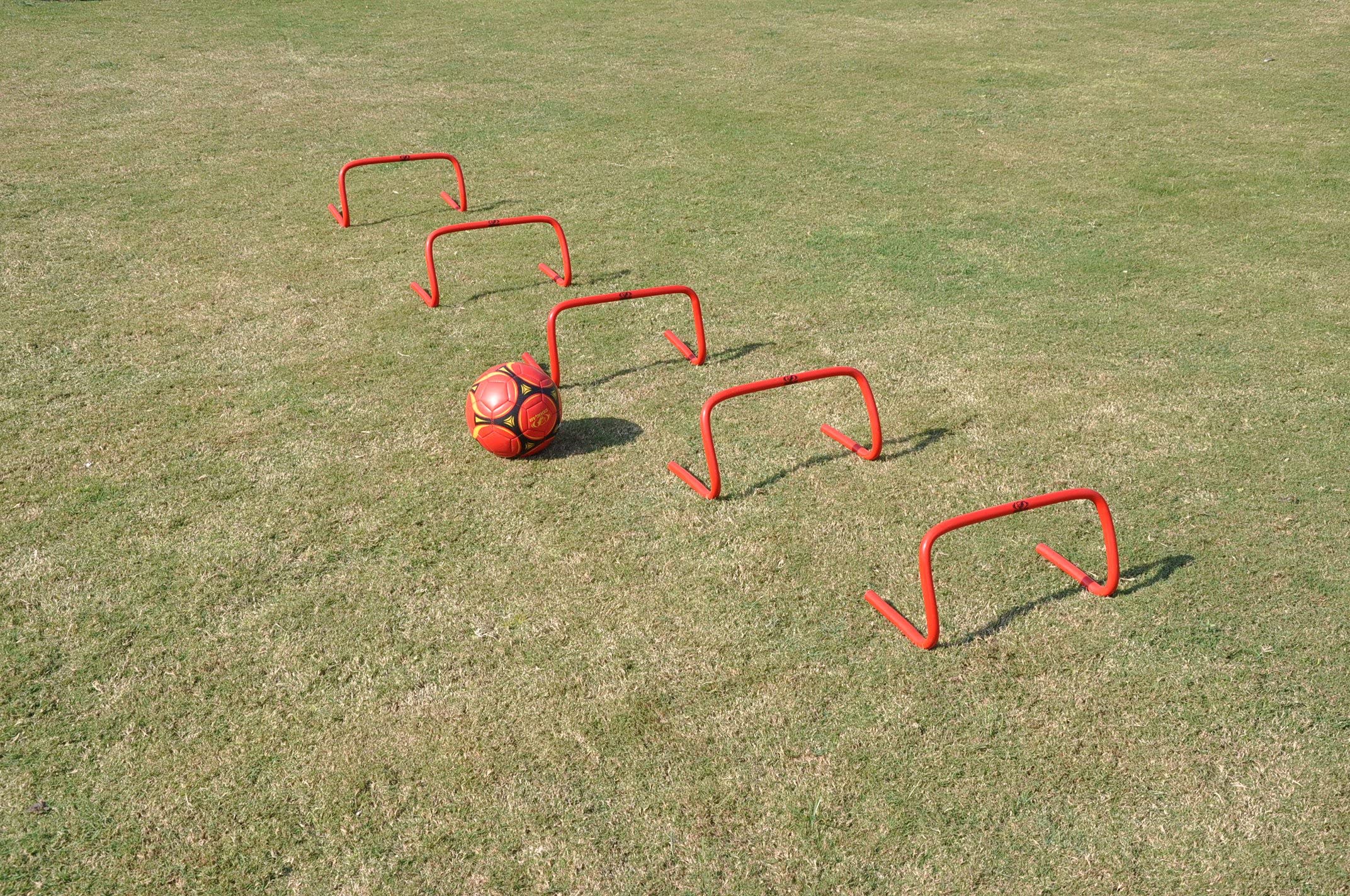 POWERSHOT Lot de 5 Haies d'entraînement Hauteur au Choix - Idéal pour Les entraînements de détente et de vivacité