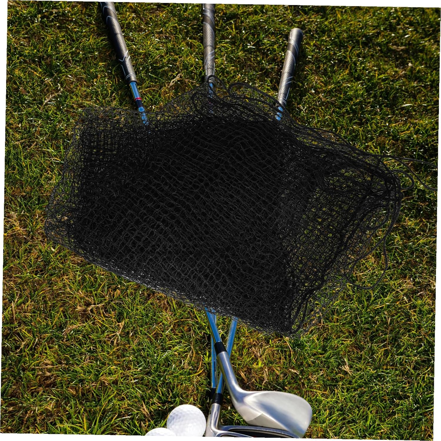 Generic Heavy Duty Golf Hitting Net Cage Foldable Portable Polyethylene Practice Screen for Indoor Outdoor Training Soccer Baseball Basketball Football