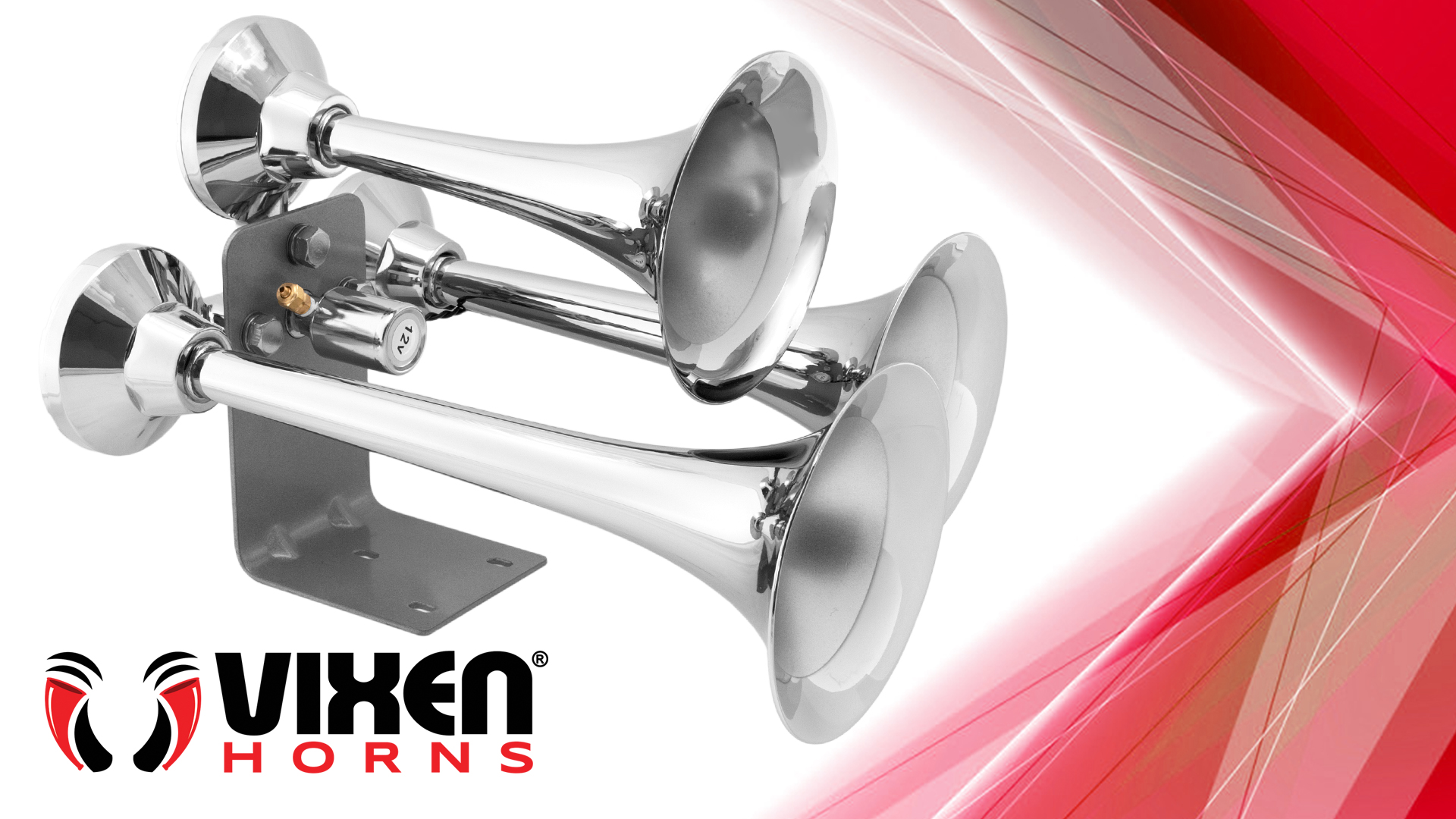Amazon.com: Vixen Horns Train Horn for Truck/Car. 3 Air Horn
