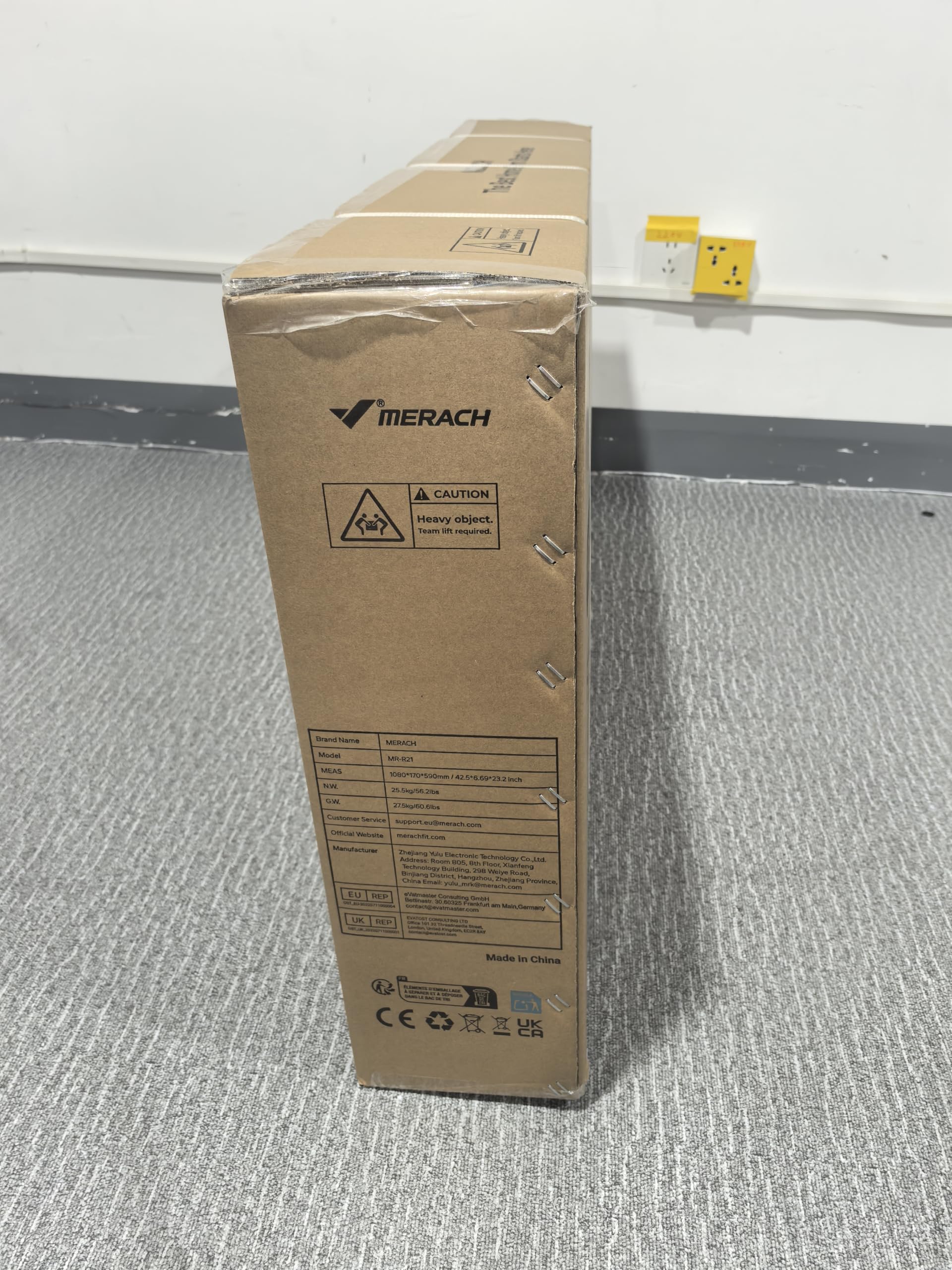 MERACH Rameur Musculation D'appartement, Auto-générateur, résistance magnétique maximale améliorée de 60 kg, réglage Automatique de la résistance, Doubles Rails en Bois, Affichage LED, Professionnel