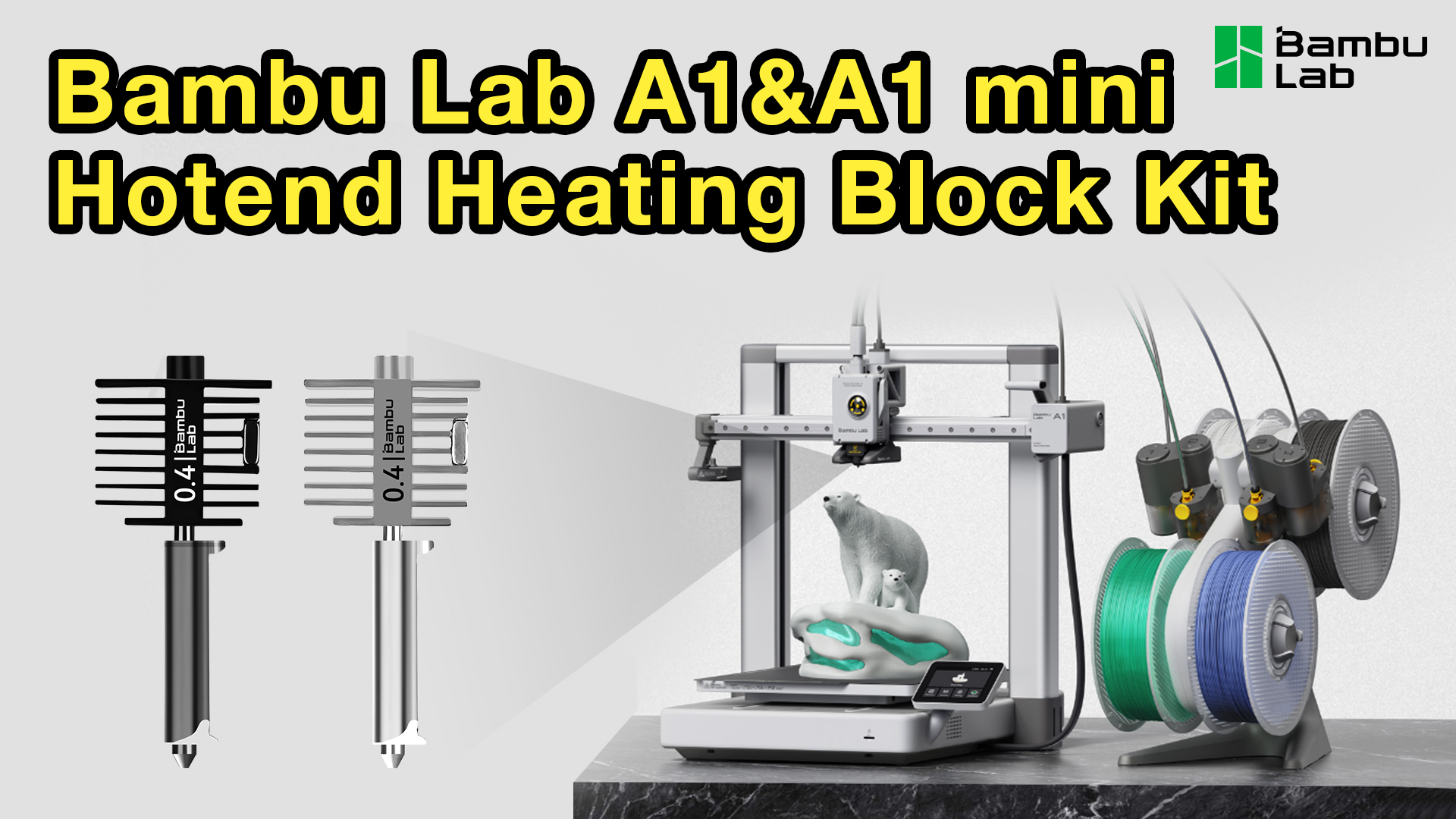 Amazon.com: Upgrade 0.4mm Hotend Compatible with Bambu lab A1&A1